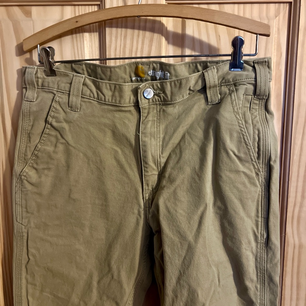 Carhartt khaki work pants